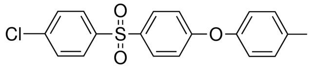 1-CHLORO-4-{[4-(4-METHYLPHENOXY)PHENYL]SULFONYL}BENZENE