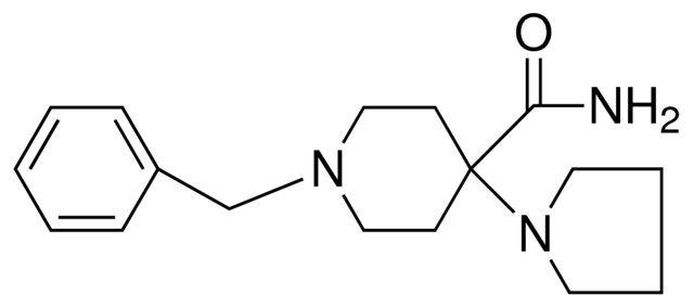 1-BENZYL-4-CARBAMYL-4-PYRROLIDINOPIPERIDINE