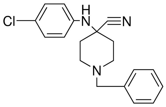 1-BENZYL-4-(4-CHLOROANILINO)-4-CYANOPIPERIDINE