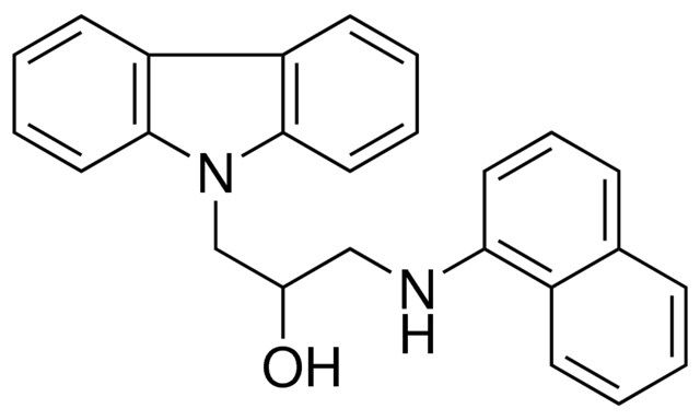 1-CARBAZOL-9-YL-3-(NAPHTHALEN-1-YLAMINO)-PROPAN-2-OL