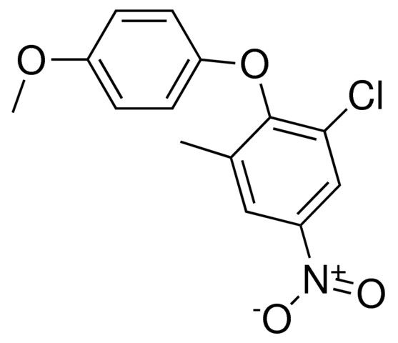 1-CHLORO-2-(4-METHOXYPHENOXY)-3-METHYL-5-NITROBENZENE