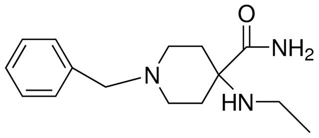 1-BENZYL-4-ETHYLAMINO-4-PIPERIDINECARBOXAMIDE