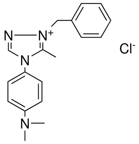 1-BENZYL-4-(4-DIMETHYLAMINO-PHENYL)-5-METHYL-4H-(1,2,4)TRIAZOL-1-IUM, CHLORIDE