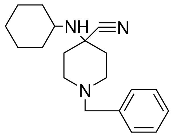 1-BENZYL-4-CYANO-4-CYCLOHEXYLAMINOPIPERIDINE