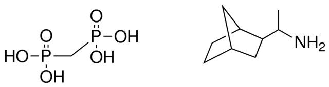 1-BICYCLO(2.2.1)HEPT-2-YL-ETHYLAMINE, PHOSPHONOMETHYL-PHOSPHONIC ACID