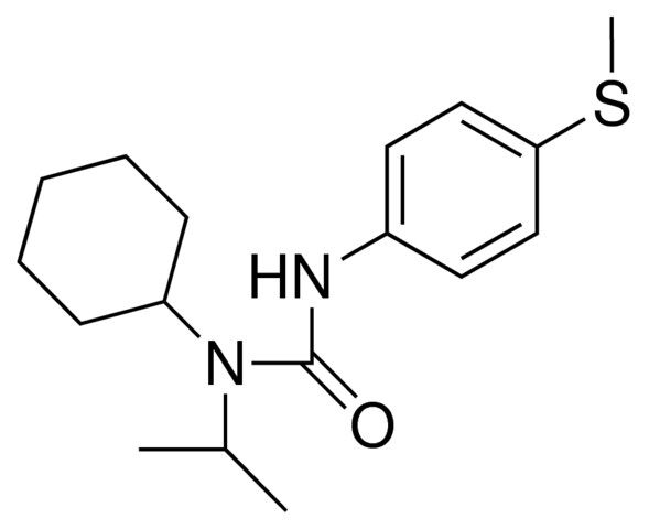 1-CYCLOHEXYL-1-ISOPROPYL-3-(4-(METHYLTHIO)PHENYL)UREA