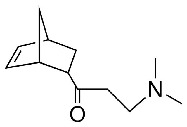 1-BICYCLO(2.2.1)HEPT-5-EN-2-YL-3-DIMETHYLAMINO-PROPAN-1-ONE