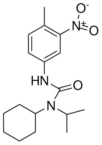 1-CYCLOHEXYL-1-ISOPROPYL-3-(4-METHYL-3-NITROPHENYL)UREA