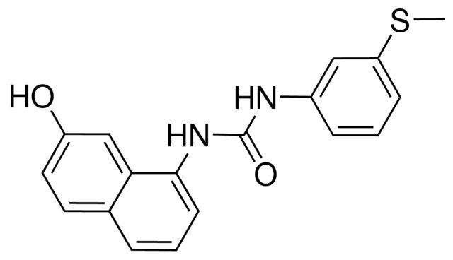 1-(7-HYDROXY-1-NAPHTHYL)-3-(3-(METHYLTHIO)PHENYL)UREA