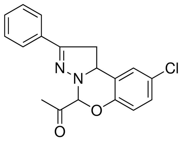 1-(8-CL-2-PH-1,9B-2H-5-OXA-3,3A-DIAZA-CYCLOPENTA(A)NAPHTHALEN-4-YL)-ETHANONE