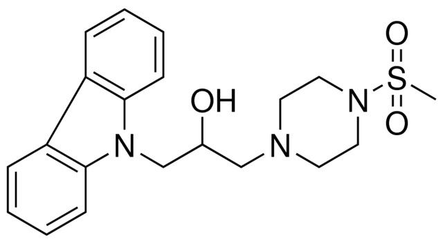 1-(9H-CARBAZOL-9-YL)-3-(4-(METHYLSULFONYL)-1-PIPERAZINYL)-2-PROPANOL