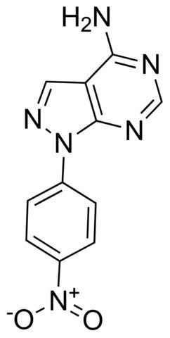 1-(4-Nitrophenyl)-1<sub>H</sub>-pyrazolo[3,4-<sub>d</sub>]pyrimidin-4-amine