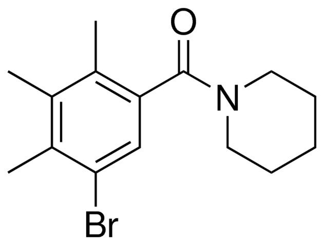 1-(5-BROMO-2,3,4-TRIMETHYLBENZOYL)PIPERIDINE