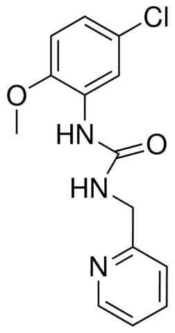 1-(5-CHLORO-2-METHOXYPHENYL)-3-(2-PYRIDYLMETHYL)UREA