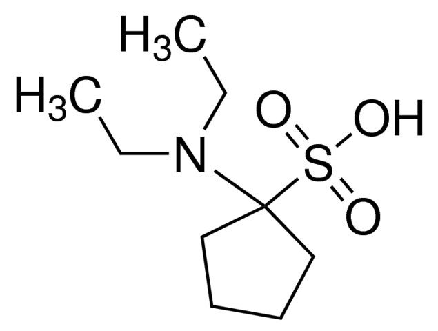 1-(Diethylamino)cyclopentanesulfonic acid