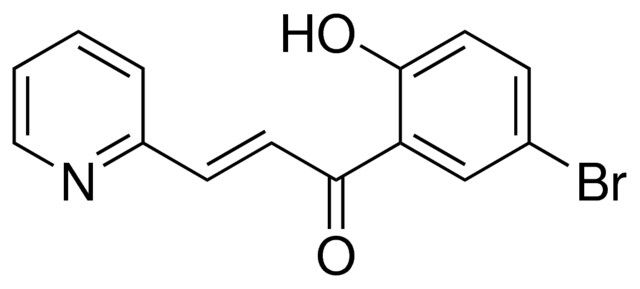 1-(5-BROMO-2-HYDROXYPHENYL)-3-(2-PYRIDINYL)-2-PROPEN-1-ONE