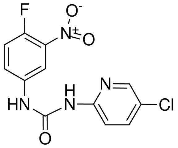 1-(5-CHLORO-2-PYRIDYL)-3-(4-FLUORO-3-NITROPHENYL)UREA