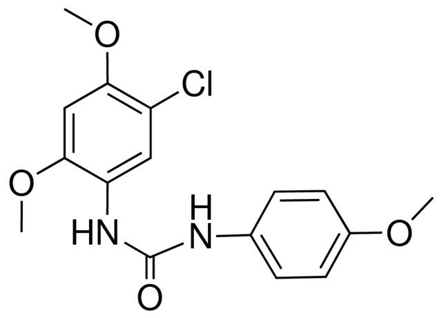 1-(5-CHLORO-2,4-DIMETHOXYPHENYL)-3-(4-METHOXYPHENYL)UREA