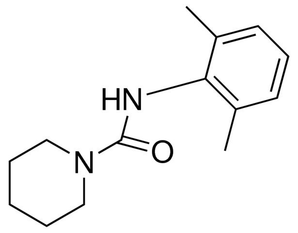 1-(N-(2,6-XYLYL)CARBAMOYL)PIPERIDINE