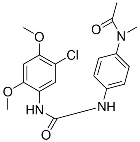 1-(5-CHLORO-2,4-DIMETHOXYPHENYL)-3-(4-(N-METHYLACETAMIDO)PHENYL)UREA