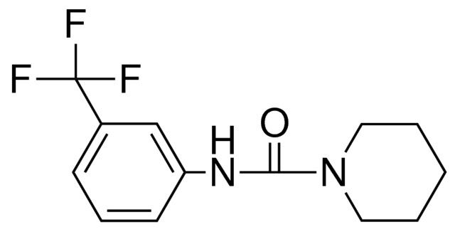 1-(N-(M-TRIFLUOROMETHYLPHENYL)CARBAMOYL)PIPERIDINE