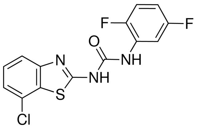 1-(7-CHLORO-2-BENZOTHIAZOLYL)-3-(2,5-DIFLUOROPHENYL)UREA