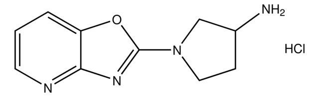 1-(Oxazolo[4,5-b]pyridin-2-yl)pyrrolidin-3-amine hydrochloride