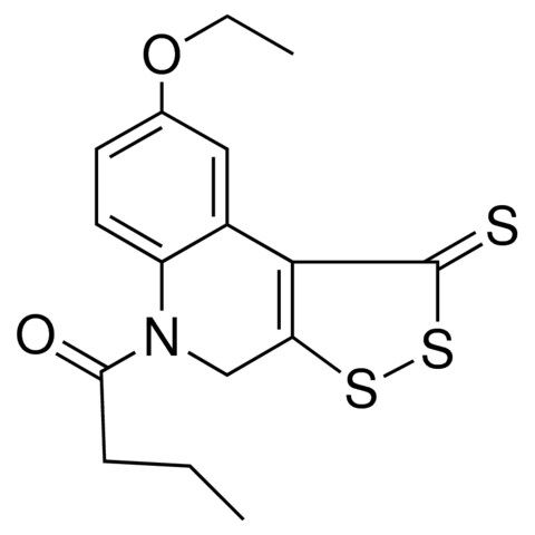 1-(8-ETO-1-THIOXO-2H-2,3-DITHIA-5-AZA-CYCLOPENTA(A)NAPHTHALEN-5-YL)-BUTAN-1-ONE