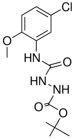 1-(TERT-BUTOXYCARBONYL)-4-(5-CHLORO-2-METHOXYPHENYL)SEMICARBAZIDE