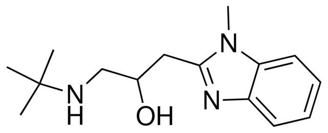 1-(tert-butylamino)-3-(1-methyl-1H-benzimidazol-2-yl)-2-propanol