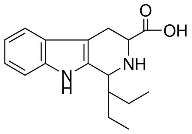 1-(DIETHYLMETHYL)-1,2,3,4-TETRAHYDRONORHARMAN-3-CARBOXLIC ACID