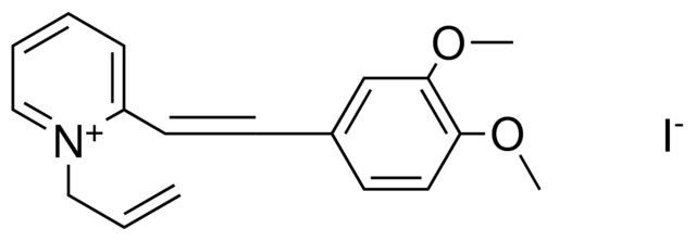 1-ALLYL-2-(3,4-DIMETHOXYSTYRYL)-PYRIDINIUM IODIDE