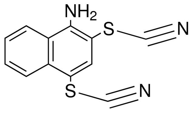 1-AMINO-2,4-NAPHTHALENEDITHIOCYANATE