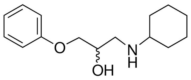 1-(cyclohexylamino)-3-phenoxy-2-propanol