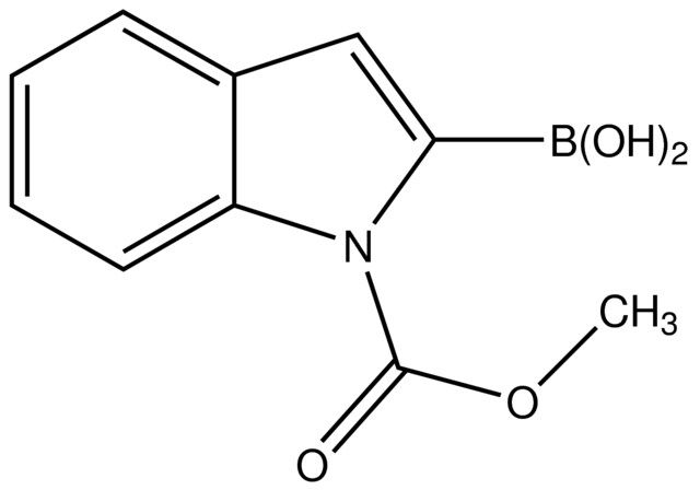 1-(<i>N</i>-Methoxycarbonyl)indole-2-boronic acid