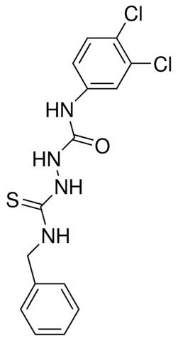 1-(N-BENZYLTHIOCARBAMOYL)-4-(3,4-DICHLOROPHENYL)SEMICARBAZIDE