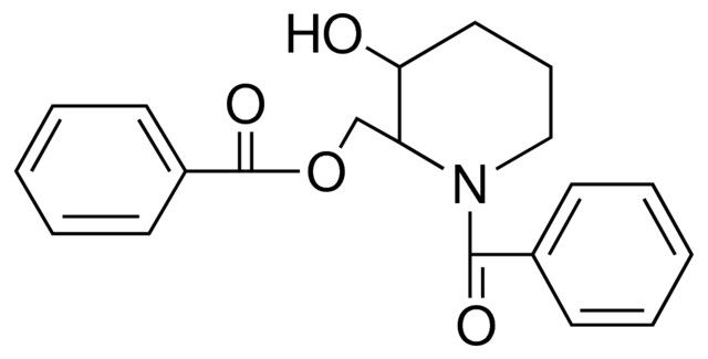 1-BENZOYL-3-HYDROXY-2-PIPERIDINYLMETHYL BENZOATE