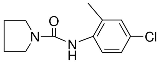 1-(N-(4-CHLORO-2-METHYLPHENYL)CARBAMOYL)PYRROLIDINE