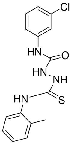 1-(N-(3-CHLOROPHENYL)CARBAMOYL)-4-(2-METHYLPHENYL)-3-THIOSEMICARBAZIDE