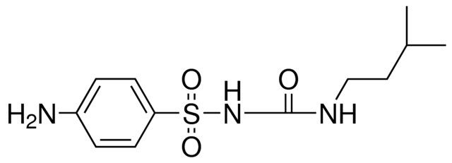 1-(PARA-AMINOPHENYLSULFONYL)-3-ISOPENTYLUREA