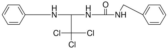 1-BENZYL-3-(1-BENZYLAMINO-2,2,2-TRICHLORO-ETHYL)-UREA