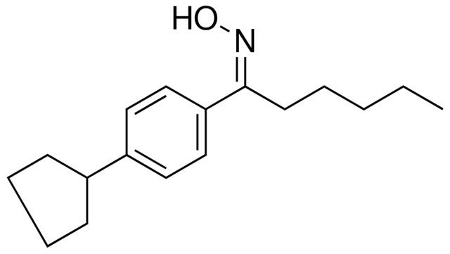 1-(4-CYCLOPENTYLPHENYL)-1-HEXANONE OXIME