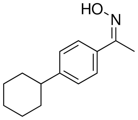 1-(4-CYCLOHEXYLPHENYL)ETHANONE OXIME