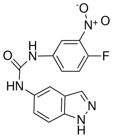 1-(4-FLUORO-3-NITROPHENYL)-3-(1H-INDAZOL-5-YL)UREA