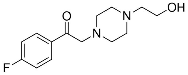 1-(4-FLUOROPHENYL)-2-(4-(2-HYDROXYETHYL)-1-PIPERAZINYL)ETHANONE