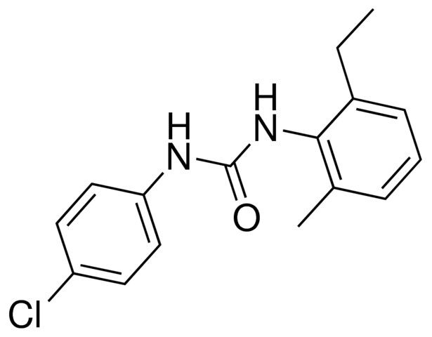 1-(4-CHLOROPHENYL)-3-(2-ETHYL-6-METHYLPHENYL)UREA