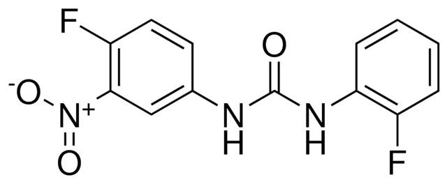 1-(4-FLUORO-3-NITROPHENYL)-3-(2-FLUOROPHENYL)UREA