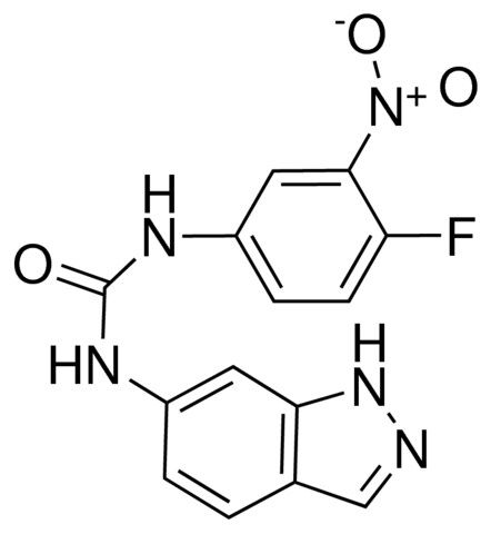 1-(4-FLUORO-3-NITROPHENYL)-3-(1H-INDAZOL-6-YL)UREA