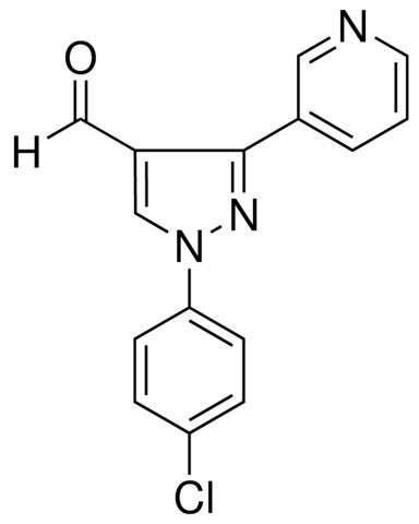 1-(4-CHLOROPHENYL)-3-(3-PYRIDINYL)-1H-PYRAZOLE-4-CARBALDEHYDE