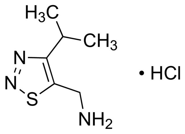 1-(4-Isopropyl-1,2,3-thiadiazol-5-yl)methanamine hydrochloride